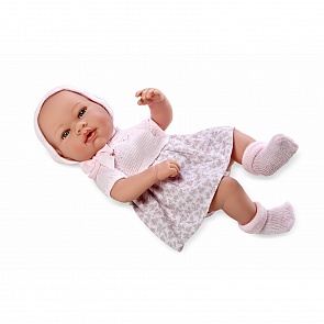 Виниловый пупс из серии Arias Elegance в розовом платьице, 42 см. (Arias, Т11097)